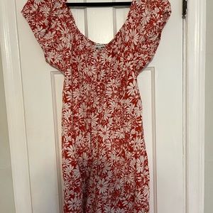 Madewell- Margie Mini Dress in Abstract Floral